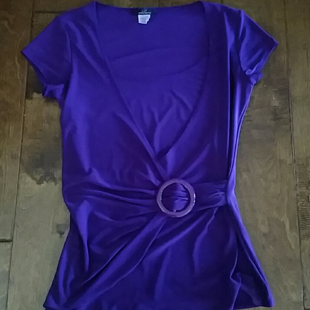 Plum colored blouse