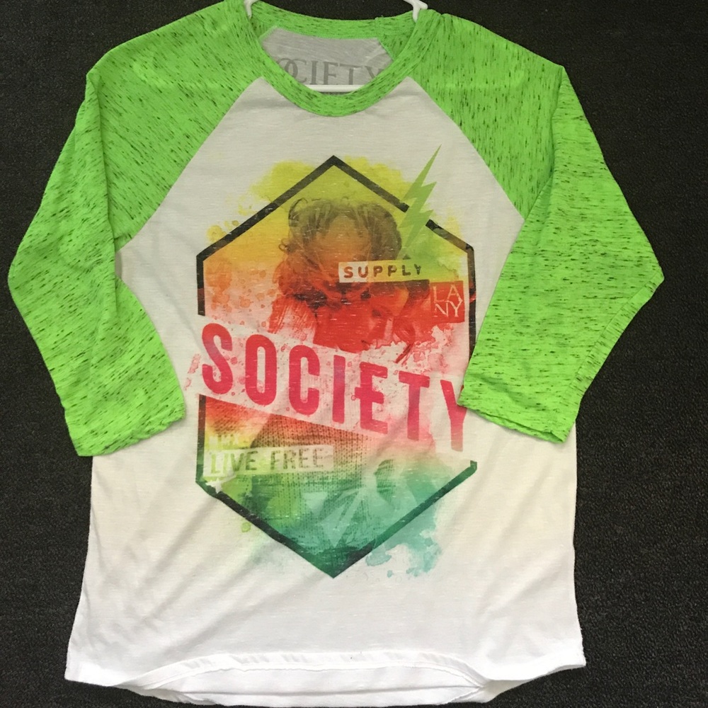 Society "Live Free" Tee