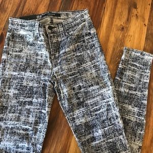 J Brand Mid Rise Textured Jean
