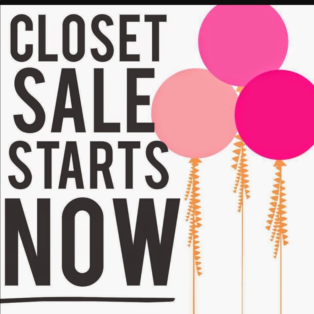 CLOSET SALE - MAKE AN OFFER