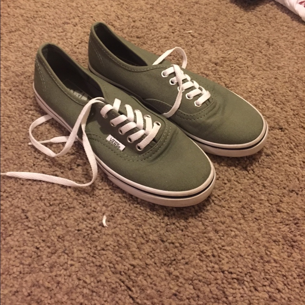 Forest green women's vans!