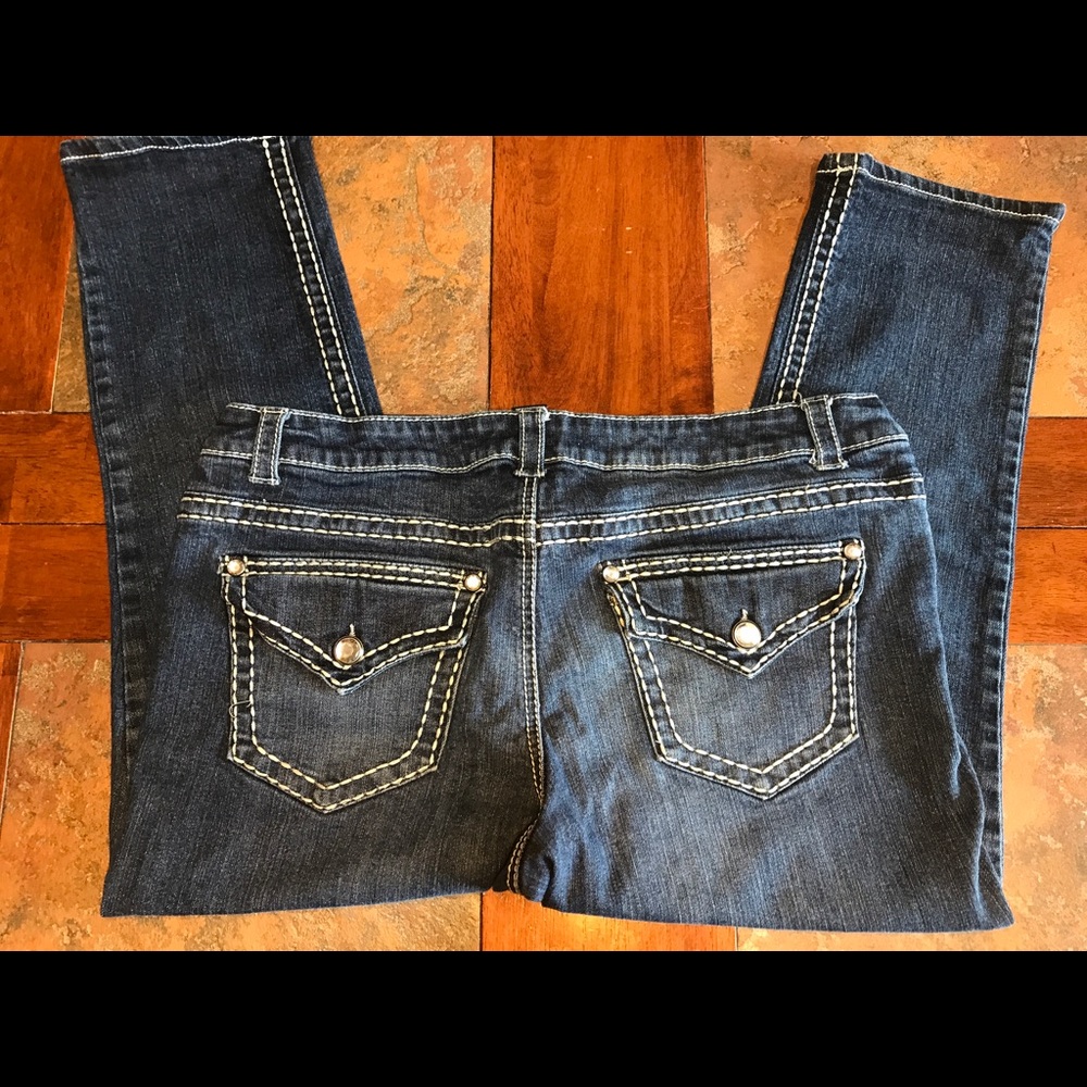 Paisley Sky Crop Jeans 16