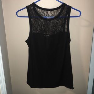 Black Lace Tank