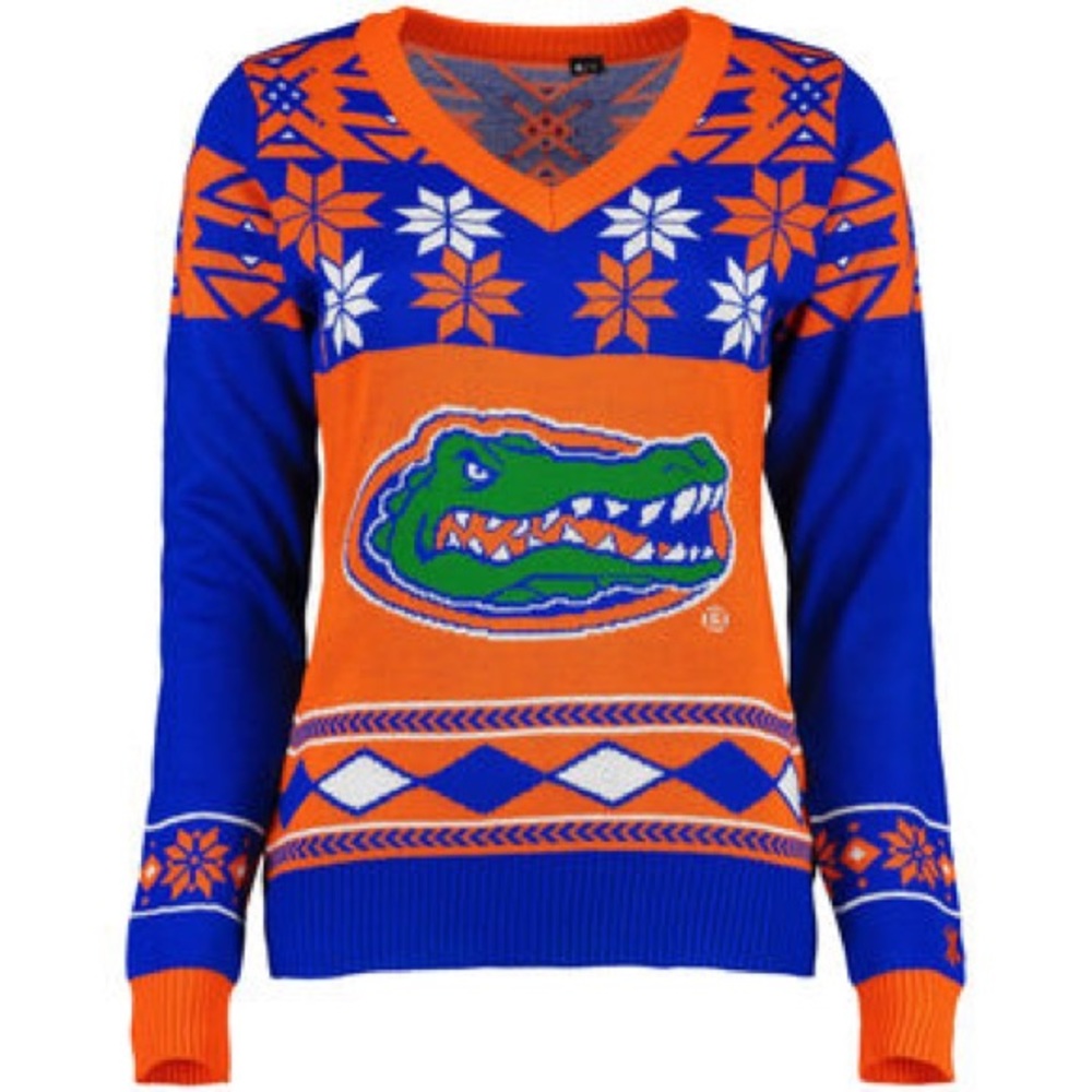 Florida Gator Christmas sweater