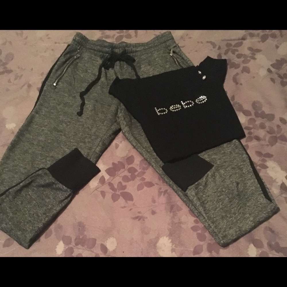 Black joggers