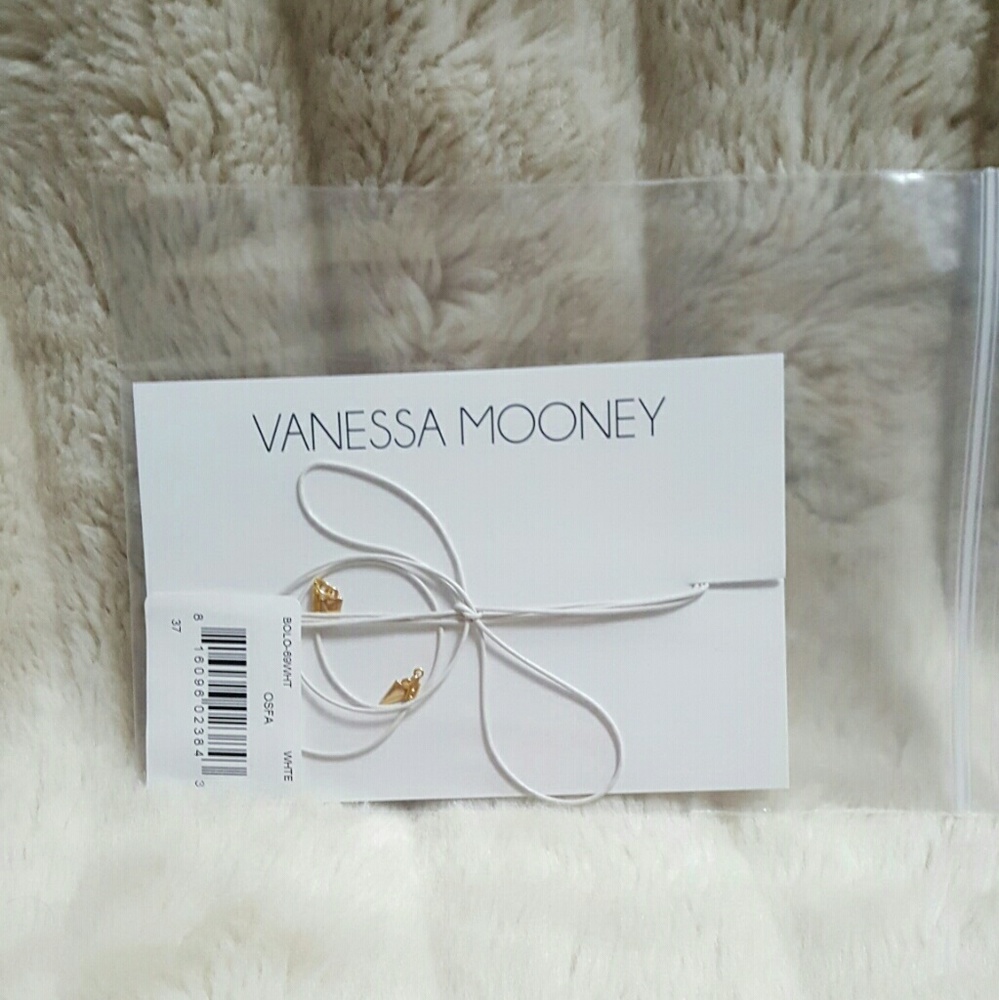 🍒NWT🍒 VANESSA MOONEY SELF TIE CHOKER NECKLACE - Picture 2 of 2