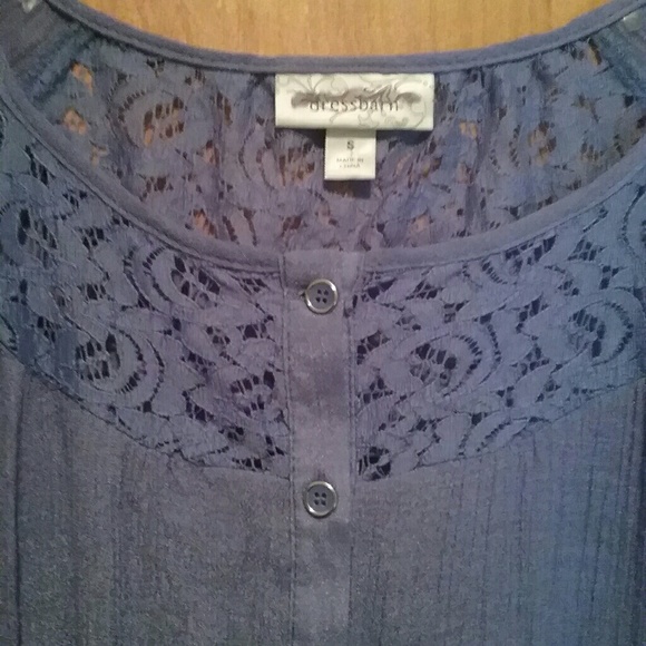 Gauzy tie front blouse - Picture 3 of 5