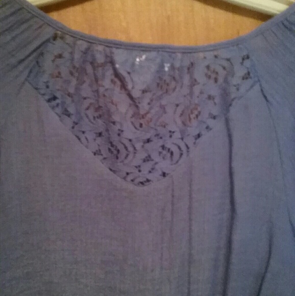 Gauzy tie front blouse - Picture 5 of 5