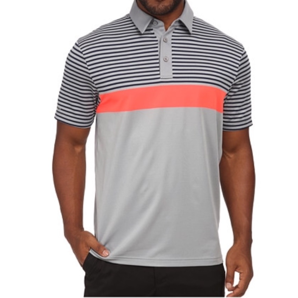 Under Armour • Major Stripe Performance Golf Polo