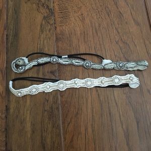 2 Beaded Headbands