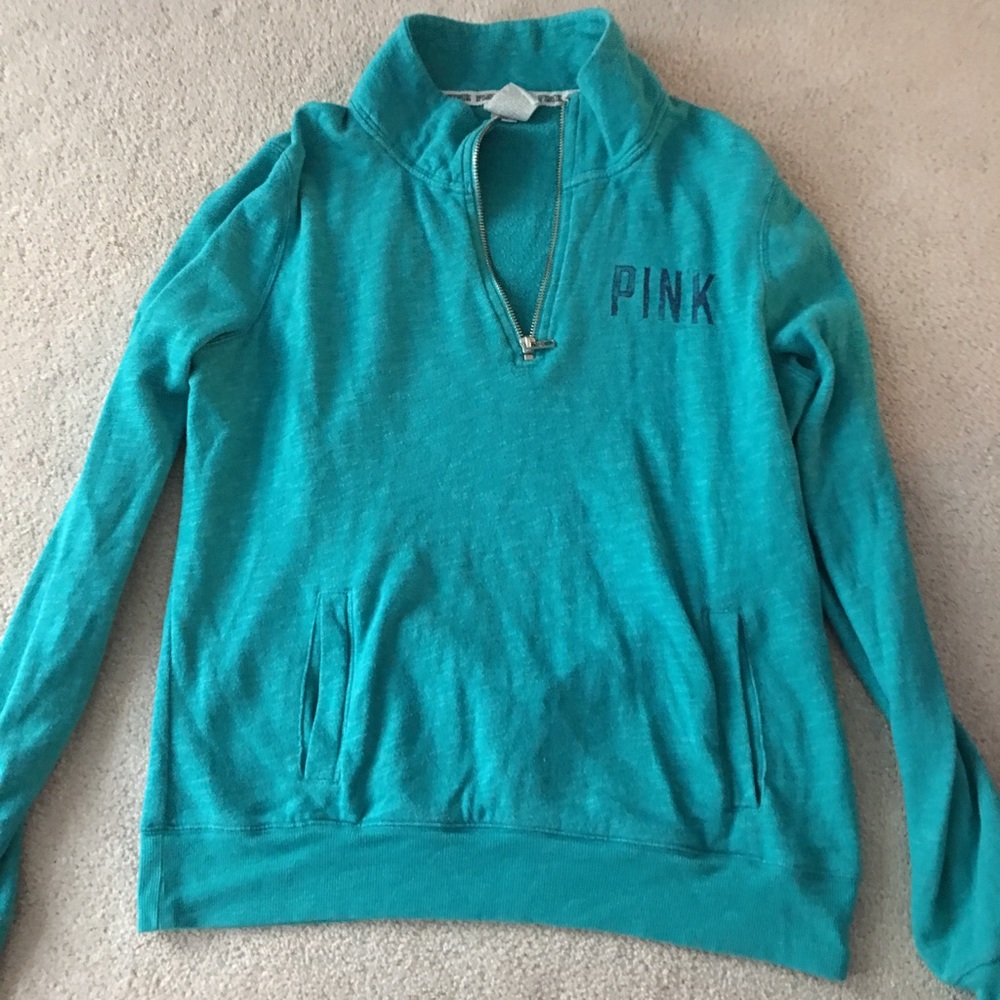 PINK Victoria secret half zip