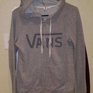Vans zip up hoodie