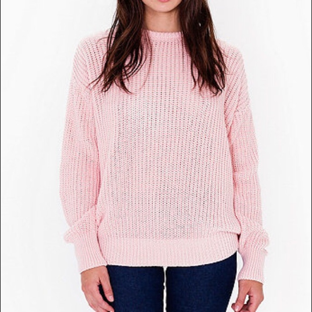AA Pink Fisherman’s Pullover