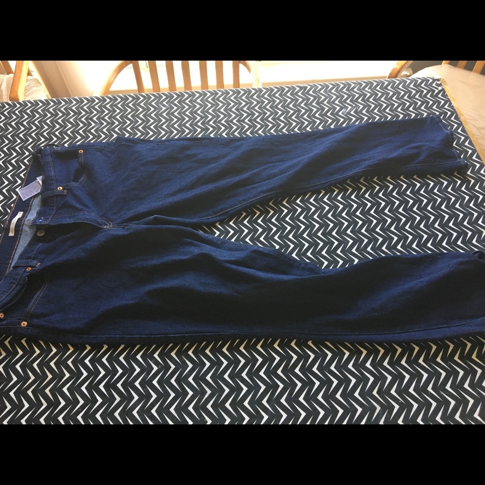 Levi denim blue jeans