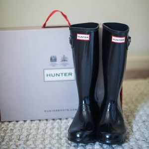 Original Gloss Black Hunter Boots