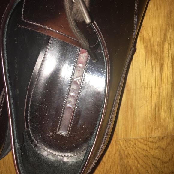 Prada wing tips