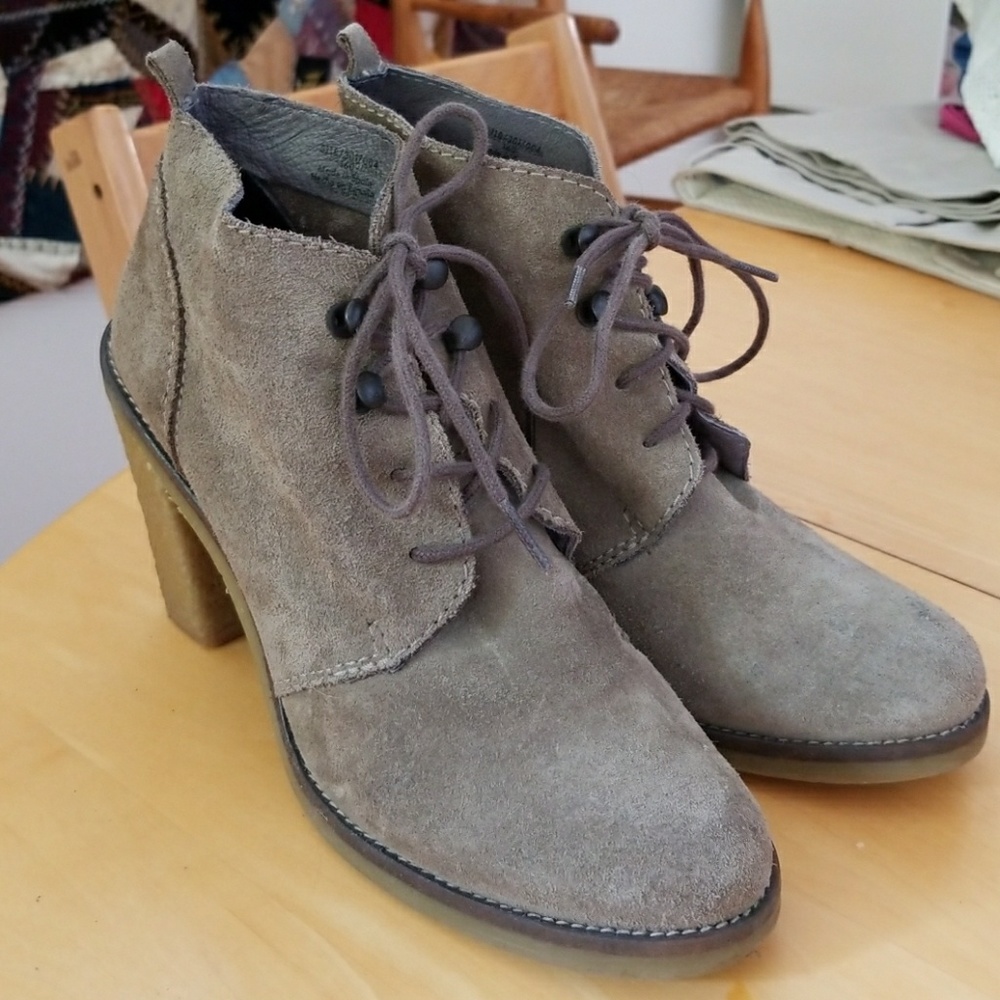 SOLD...Incredibly soft suede ZARA TRF boots