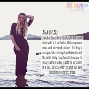 LuLaRoe Ana Dress - Size Medium