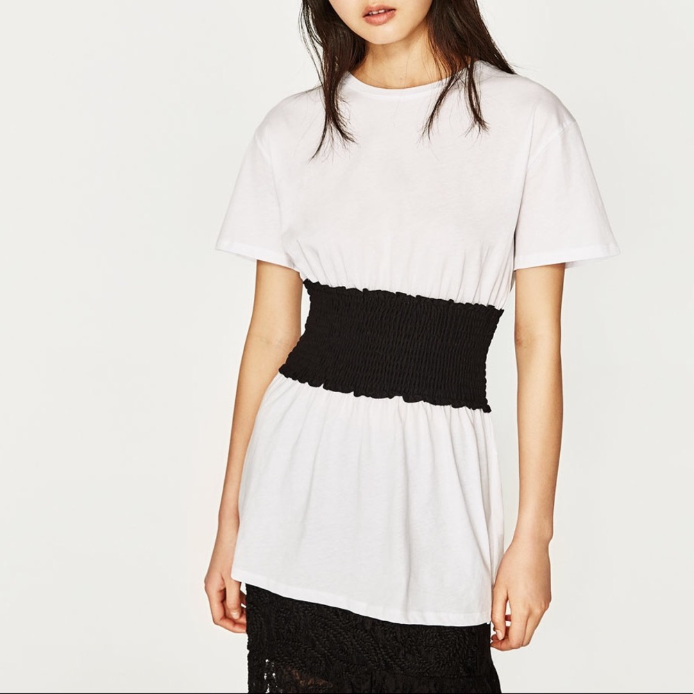 Zara Shirt with Waist Detail