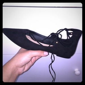 Old Navy lace up flats
