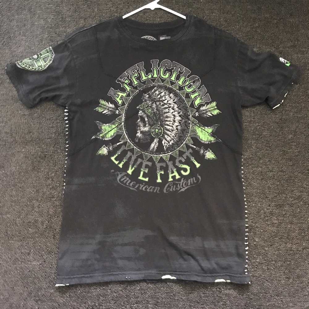 Affliction Live Fast Tee