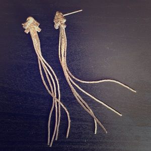 vintage Art Deco dangly earrings