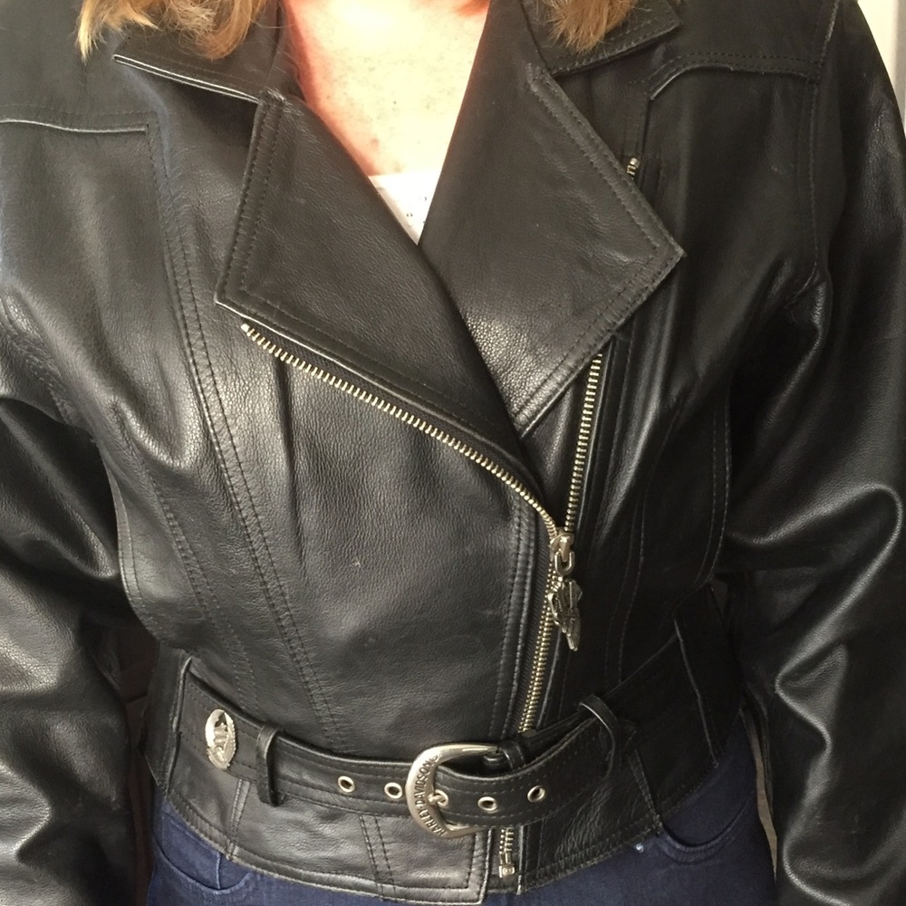 Women's Leather Harley-Davidson Jacket - Picture 3 of 4