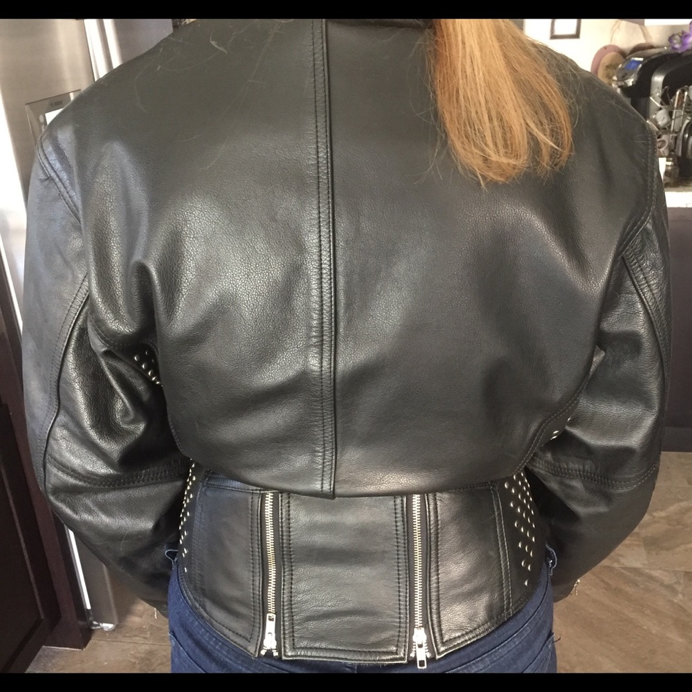 Women's Leather Harley-Davidson Jacket - Picture 4 of 4