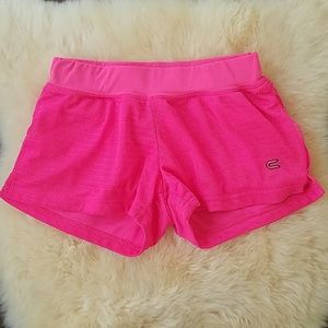 Pink Champion workout shorts
