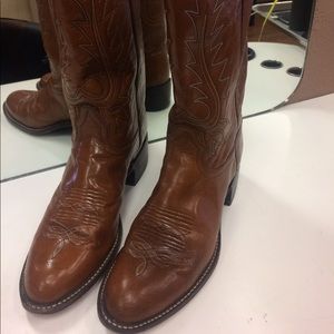 Dan post cowboy boots vintage 1980