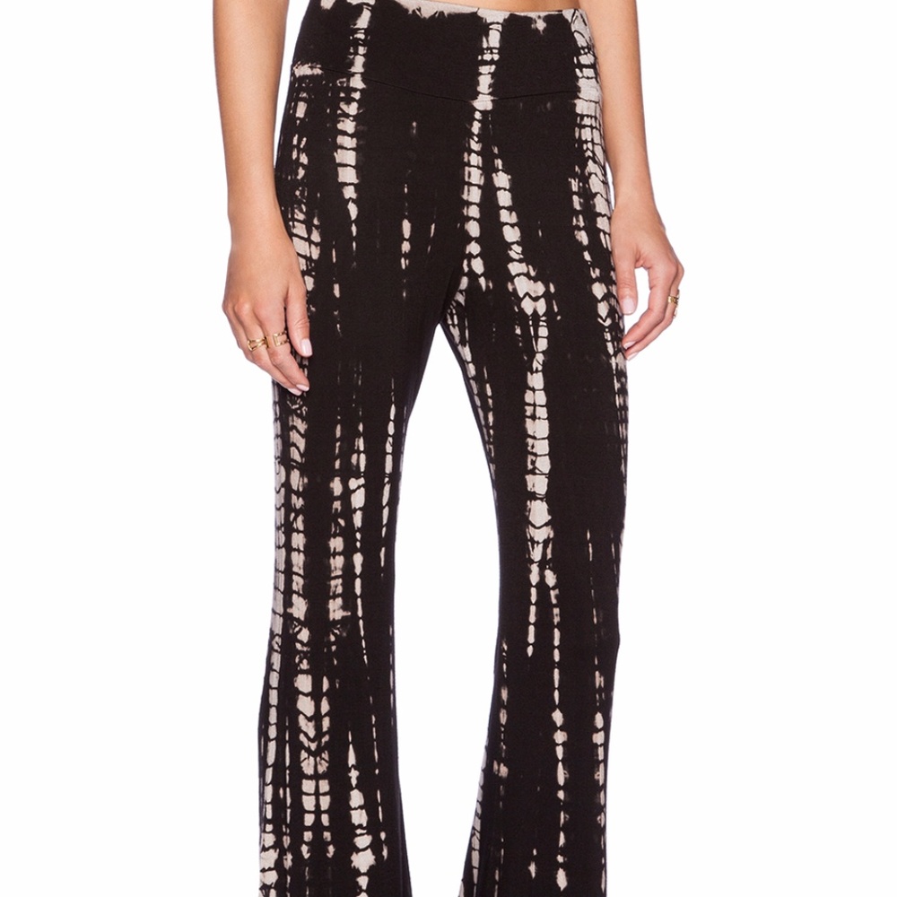 gypsy 05 tie dye wide leg flare pants