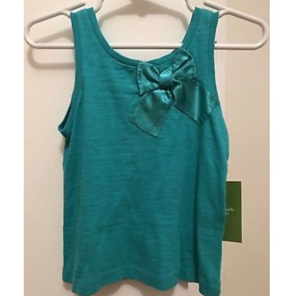 Kate spade girls medium bow tank top