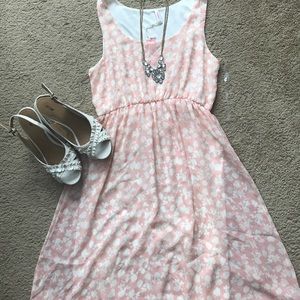 Pink Blush maternity sundress