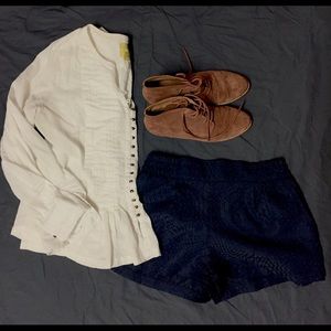 UO Navy Shorts