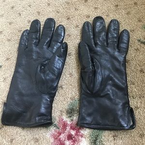 Coach leather gloves size 7.5 lined with cashmere