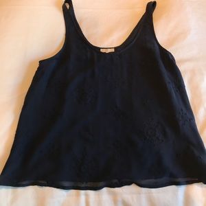 Joie silk tank in blue