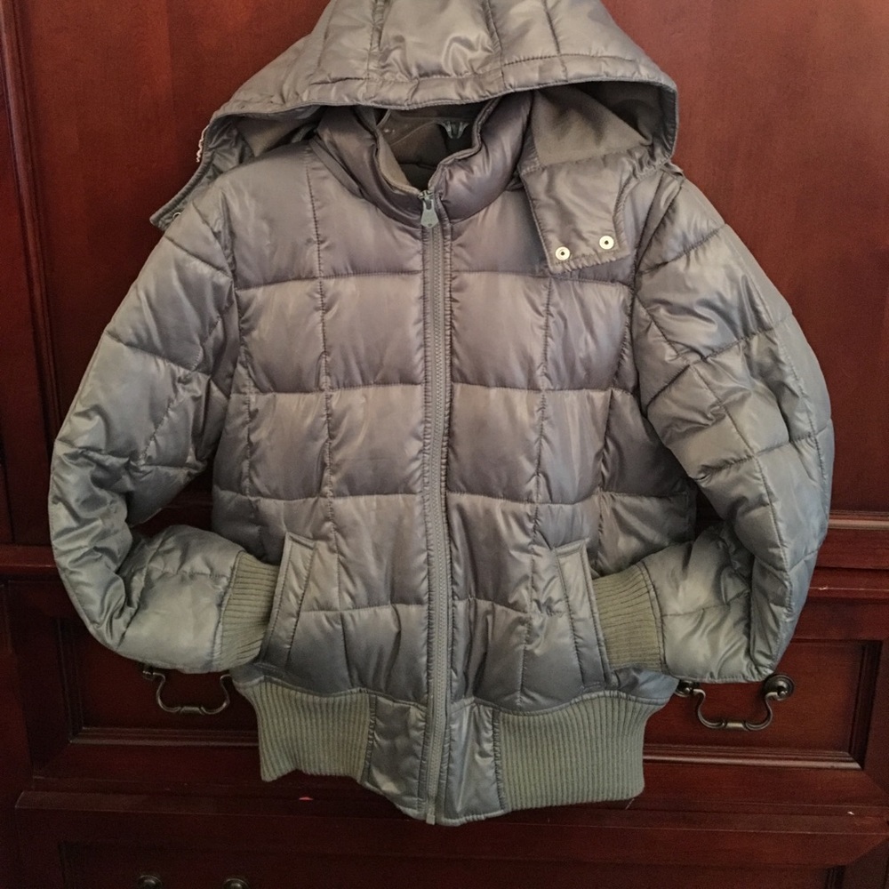Puffer winter jacket