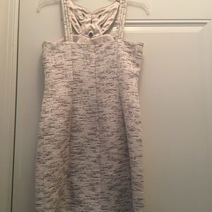 Grey + silver sequined dress!