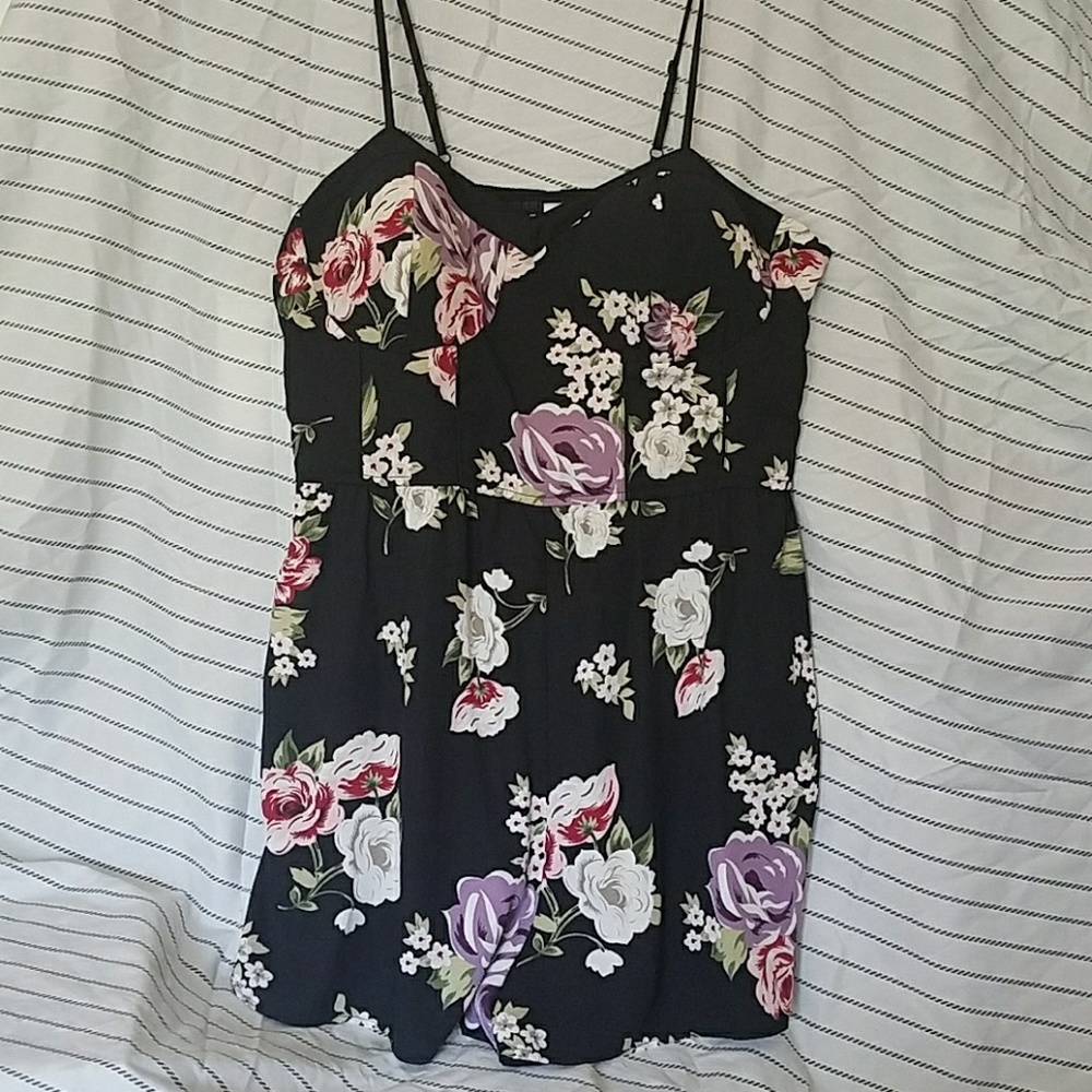 Xhilaration floral romper