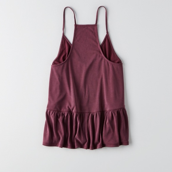 AEO burgundy tank - Picture 4 of 4