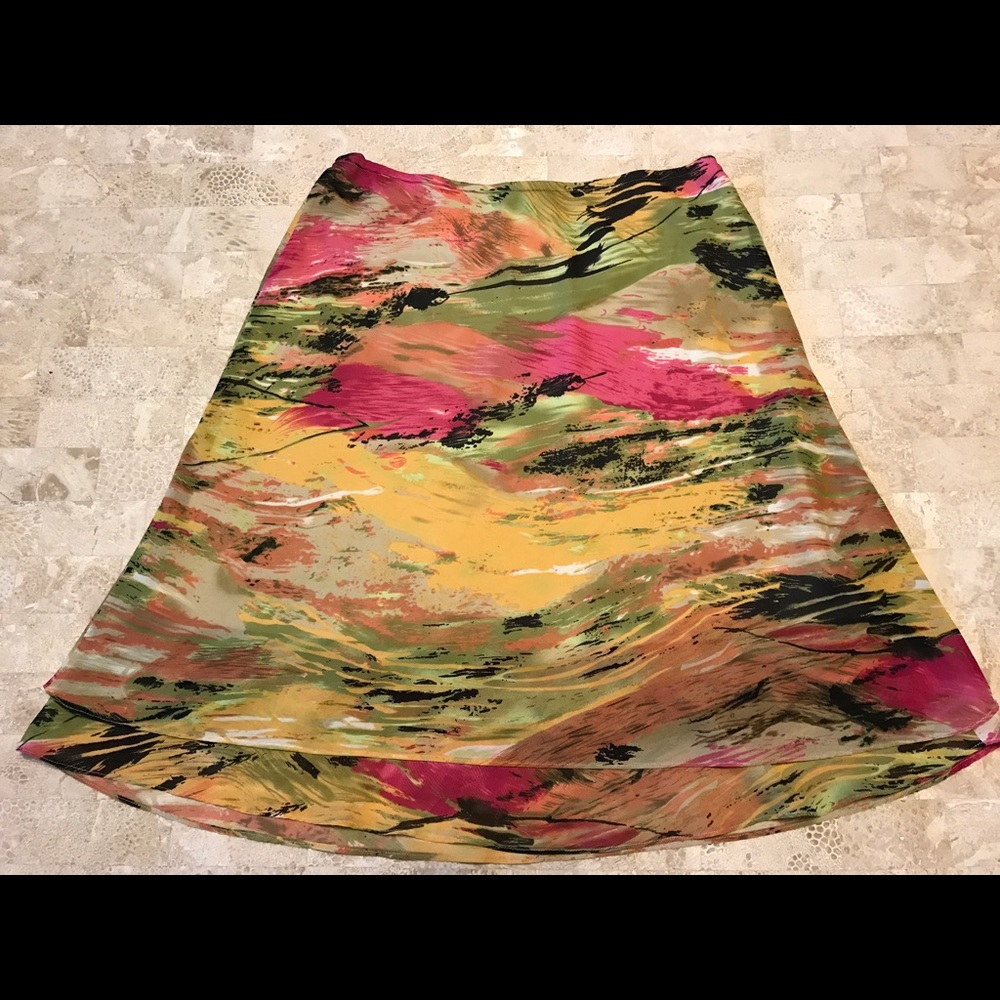 Allison Taylor full multi color skirt