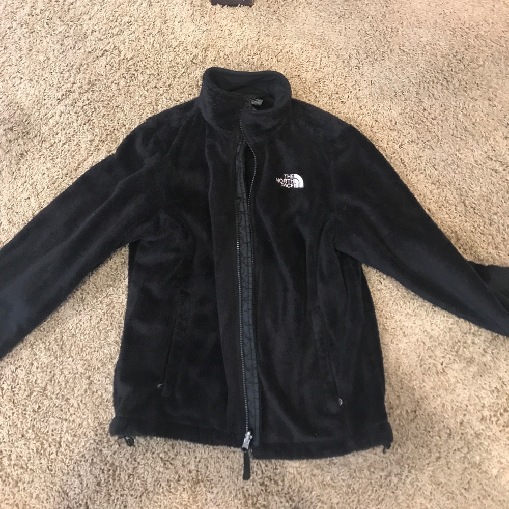 Fuzzy Northface Jacket