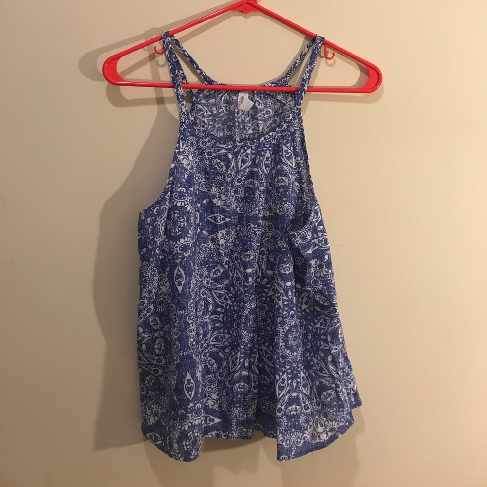 Tribal print tank/cami