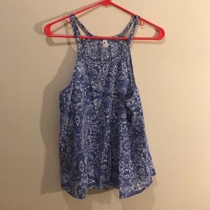 Tribal print tank/cami