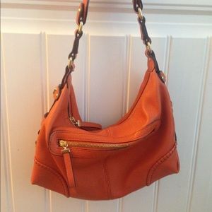 Kate Landry Orange Shoulder Bag VGUC