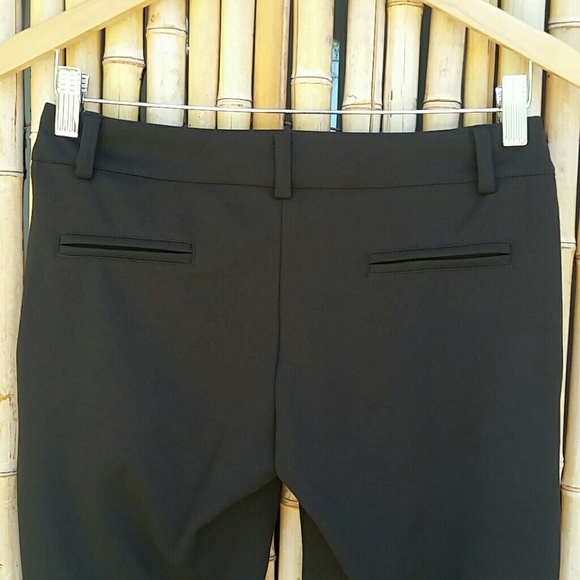 🌸 SALE ENDS SUN 🌸 NEW Black Slim Stretch Comfort Pocket Pants S-M-L - Picture 3 of 9