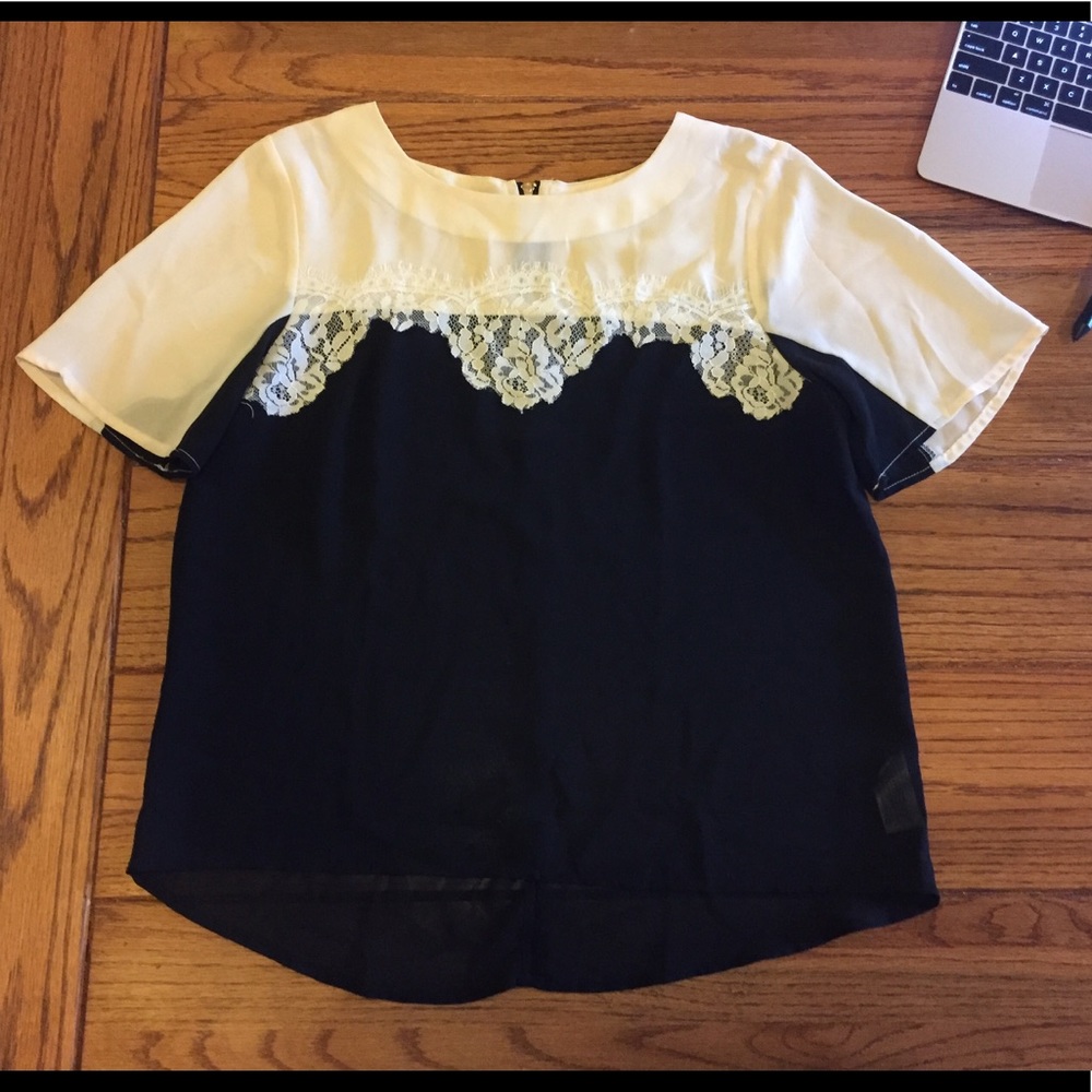 Casual/Dressy Shirt with Lace trim