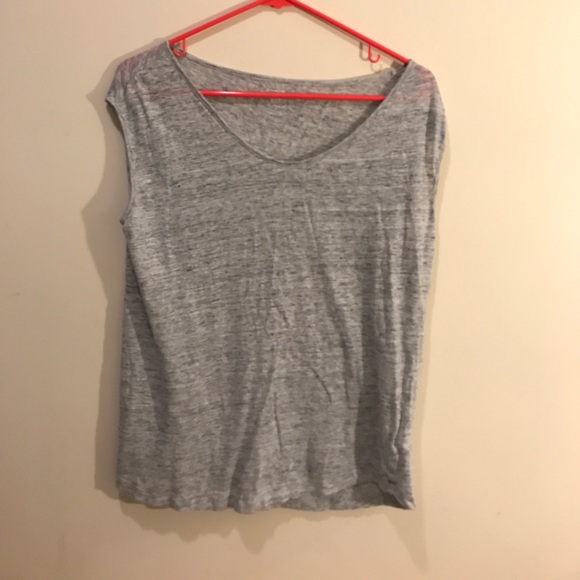Grey Muscle Tee - Picture 1 of 2