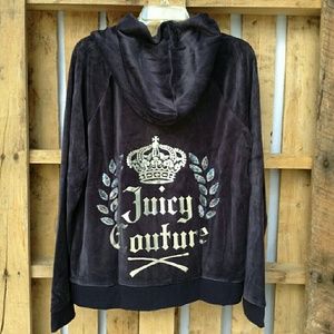 Juicy Couture Velour Graphic Jacket