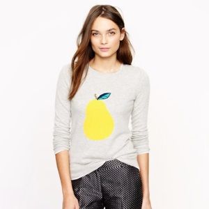 Adorable J. Crew Pear Sweater!